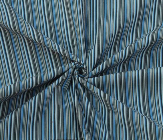 Unstitched Stripe Fabric for Men's