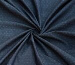 Unstitched Woven Blue Dobby Fabric