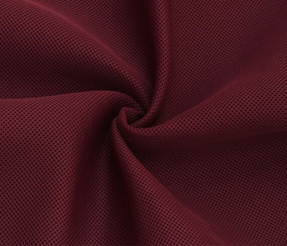Maroon Air Mesh Fabric