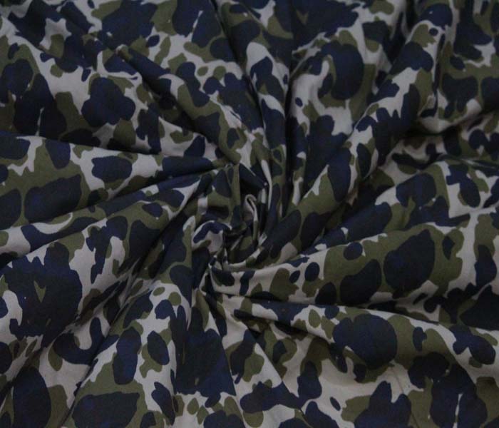 Checkout Camouflage Cotton Print Fabric at BIGREAMS