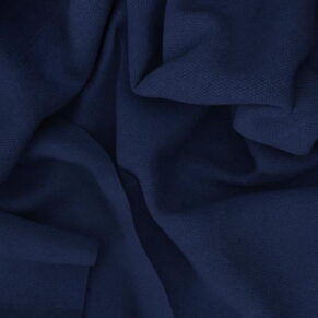 Navy Blue Solid Canvas Fabric