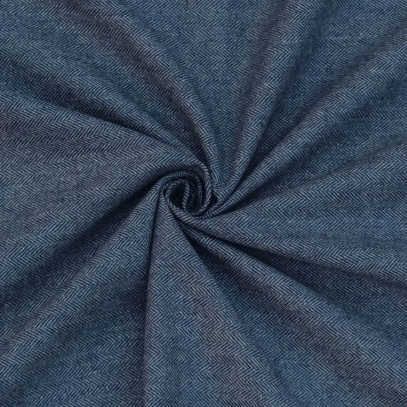 Buy Now Light Grey Herringbone Blazer Tweed Fabric at Best Price