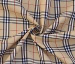 Yarn Dyed Cotton Burberry Check Fabric