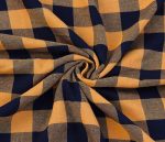 Yellow Tom Tom Checkered Fabric