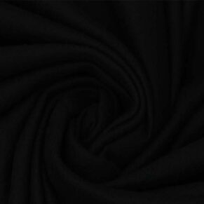 Black Polar knitted Light Weight Fleece Fabric