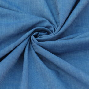Unstitched Chambray Cotton Fabric