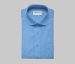 Unstitched Chambray Cotton Shirt Fabric