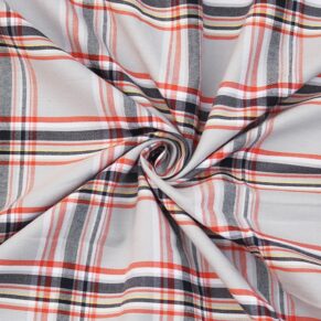 Men's Checkered Multicolor Shirt Fabric