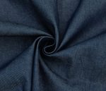 Unstitched Navy-Blue Cotton Denim Fabric