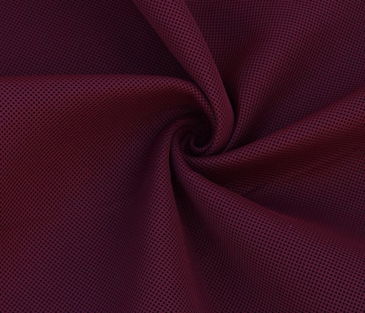 Burgundy mesh hot sale fabric