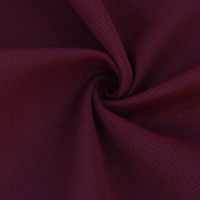Burgundy Air Mesh Fabric