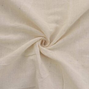 Unstitched Greige Cotton Muslin Fabric