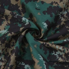 Army Military Multicolor Printed Fabric
