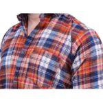 Multicolor Flannel Slim-Fit Cotton Shirt