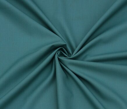 Aqua Green Solid Suiting Fabric