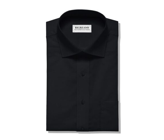 Black Linen Shirt Fabric