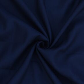 Dark Blue Solid Linen Shirting Fabric