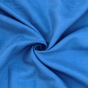Royal Blue Pure Linen Fabric