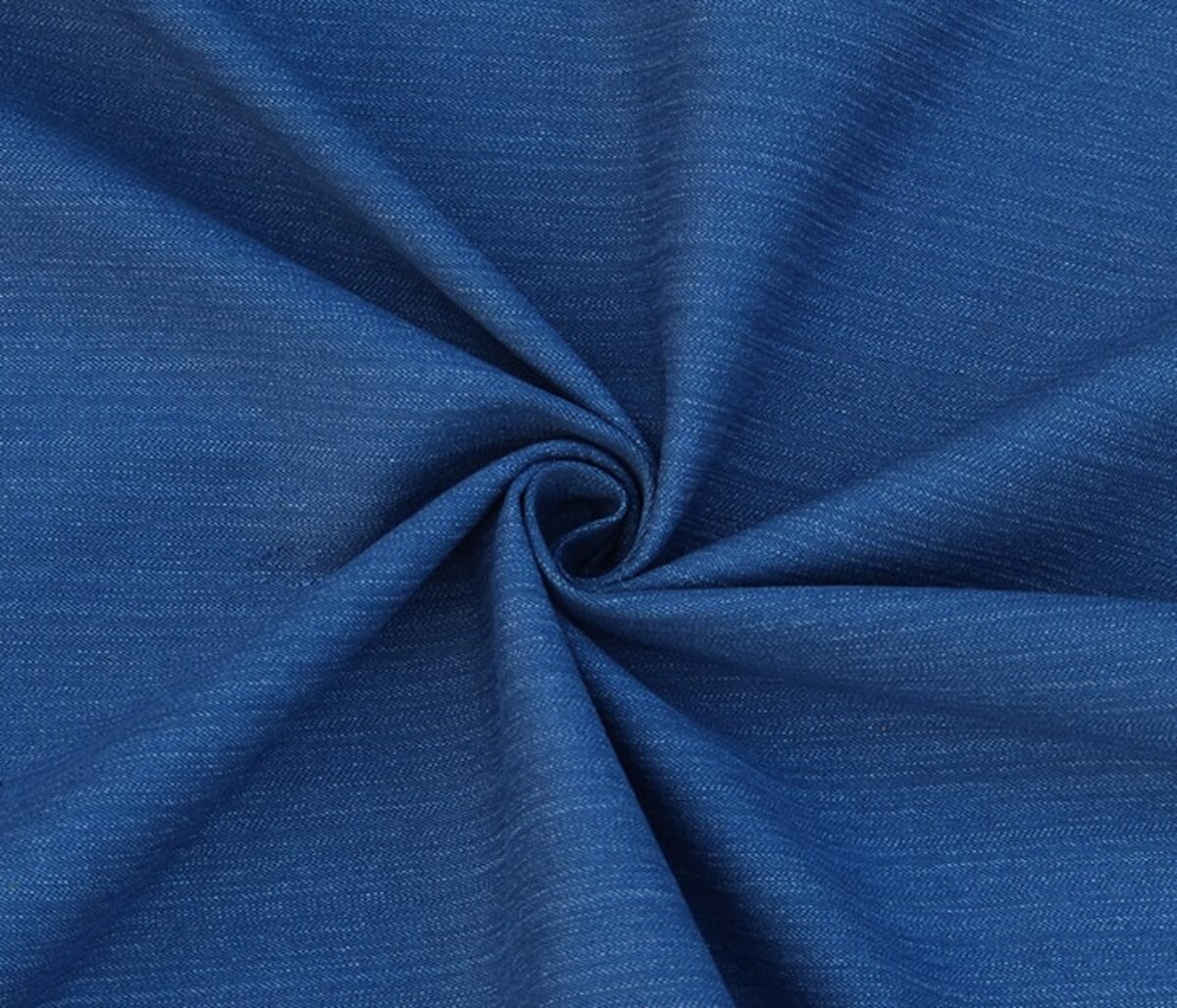 Royal Blue Plain Solid Canvas Denim Twill Upholstery Fabric by the Yard  K3362 - KOVI Fabrics