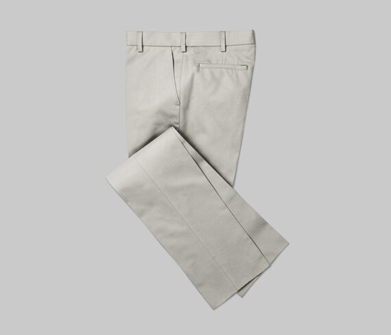 Beige Color Stretchable Pants Fabric