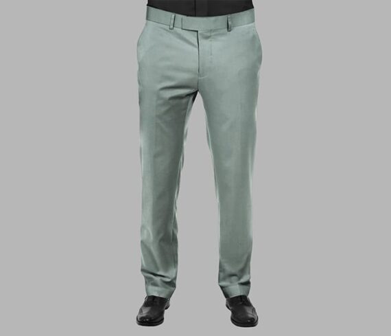 Light Green Stretchable Trouser Fabric