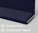 Navy Blue Stretchable Pants Fabric