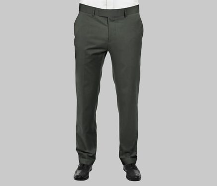 Dark Green Stretchable Trouser Fabric