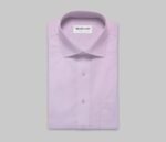 Unstitched Purple Cotton Shirt Piece