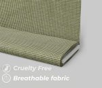 Green 100% Cotton Gingham Check Fabric