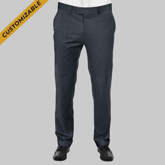 Men's Wool Herringbone Pants Customize Just for You