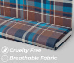 Brown Premium Checkered Shirt Fabric