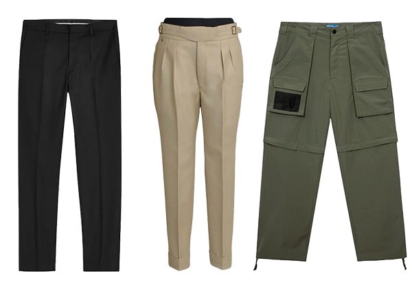 Types of Men's Pants