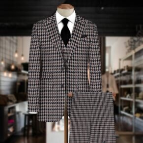 Men's Unstitched Wool Suit Piece