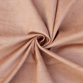 Light Orange Corduroy Dobby Fabric