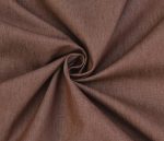 Brown Cotton Stretchable Denim Fabric
