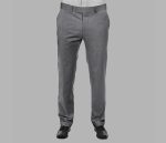 Grey Four-way Flexible Pants Piece