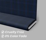 Blue Stretchable Lightweight Suiting Material