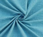 Aqua Green Gingham Fabric