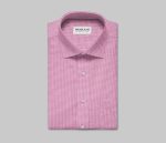 Pink Gingham Checkered Fabric