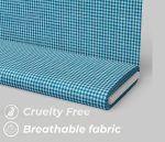 Aqua Green Gingham Fabric