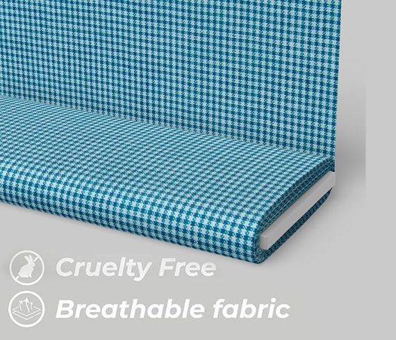 Aqua Green Gingham Fabric