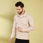 Buy Beige Shacket Online