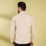 Herrinbone shackets with flap