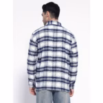 Men’s Blue Checked Overshirt