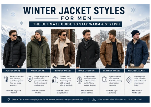 types of jackets