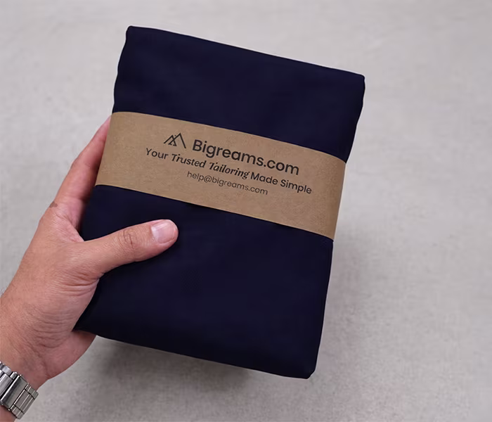 Cotton Twill Navy Blue Shirt Material